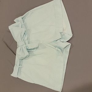 Lauren James Seersucker shorts